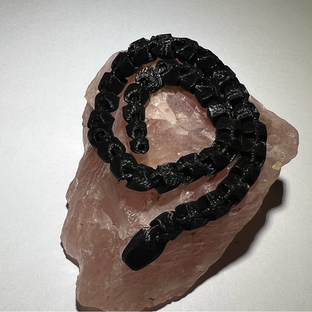 3-D printed Flexible Articulated Snake